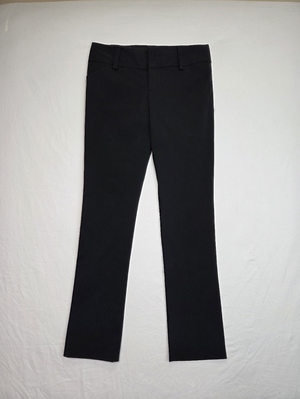 Alice + Olivia Via Black Dress Pants Women Size 6 Straight Leg  Office Classic